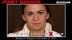 Casting of JENNY MANSON video