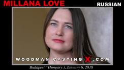 Casting of MILLANA LOVE video