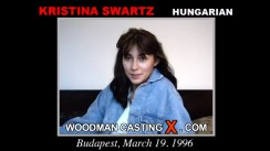 Watch our casting video of Kristina Swartz. Erotic meeting between Pierre Woodman and Kristina Swartz, a  girl. 