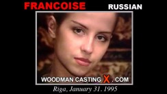 Watch Francoise first XXX video. Pierre Woodman undress Francoise, a  girl. 