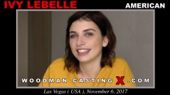 Watch our casting video of Ivy Lebelle. Erotic meeting between Pierre Woodman and Ivy Lebelle, a  girl. 