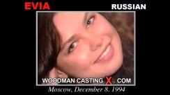 Access Evia casting in streaming. Pierre Woodman undress Evia, a  girl. 