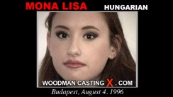 Check out this video of Mona Lisa having an audition. Erotic meeting between Pierre Woodman and Mona Lisa, a  girl. 