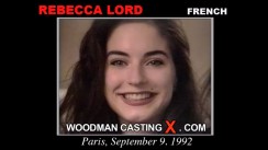 Casting of REBECCA LORD video