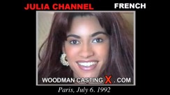Casting of JULIA CHANNEL video