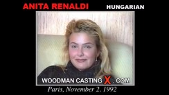Download Anita Rinaldi casting video files. Pierre Woodman undress Anita Rinaldi, a  girl. 