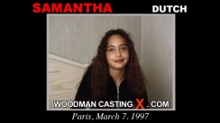 Look at Samantha getting her porn audition. Erotic meeting between Pierre Woodman and Samantha, a  girl. 