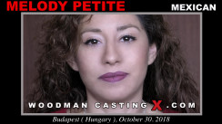 Watch our casting video of Melody Petite. Erotic meeting between Pierre Woodman and Melody Petite, a  girl. 