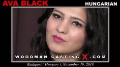 Casting of AVA BLACK video