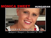 Casting of MONICA SWEET video