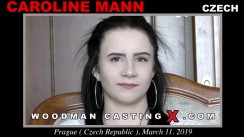 Casting of CAROLINE MANN video