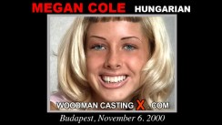 Casting of MEGAN COLE video