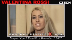 Look at Valentina Rossi getting her porn audition. Erotic meeting between Pierre Woodman and Valentina Rossi, a  girl. 