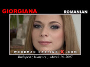 Casting of GIORGIANA video
