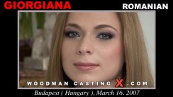 Casting of GIORGIANA video
