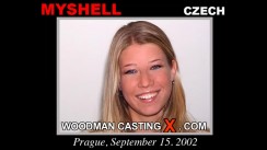 Watch our casting video of Myshell. Erotic meeting between Pierre Woodman and Myshell, a  girl. 