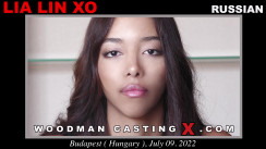Access Lia Lin Xo casting in streaming. A  girl, Lia Lin Xo will have sex with Pierre Woodman. 