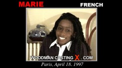 Watch our casting video of Marie. Erotic meeting between Pierre Woodman and Marie, a  girl. 
