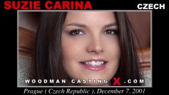 Watch our casting video of Suzie Carina. Erotic meeting between Pierre Woodman and Suzie Carina, a  girl. 