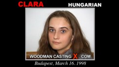 Watch our casting video of Clara. Pierre Woodman undress Clara, a  girl. 