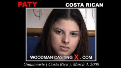 Watch our casting video of Paty. Erotic meeting between Pierre Woodman and Paty, a  girl. 