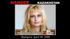 Watch Handee first XXX video. Pierre Woodman undress Handee, a  girl. 