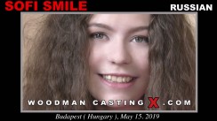 Access Sofi Smile casting in streaming. A  girl, Sofi Smile will have sex with Pierre Woodman. 