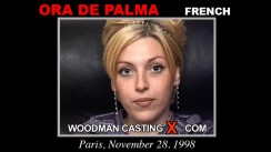 Casting of ORA de PALMA video