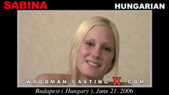 Casting of SABINA video