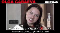 Casting of OLGA CABAEVA video