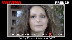 Watch our casting video of Vayana. Erotic meeting between Pierre Woodman and Vayana, a  girl. 