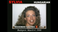 Watch Sylvia first XXX video. Pierre Woodman undress Sylvia, a  girl. 