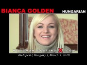 Casting of BIANCA GOLDEN video