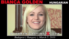 Casting of BIANCA GOLDEN video