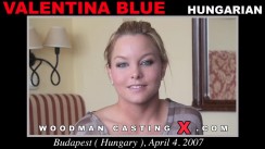 Casting of VALENTINA BLUE video