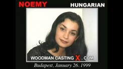 Download Noemy casting video files. Pierre Woodman undress Noemy, a  girl. 