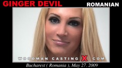Casting of GINGER DEVIL video