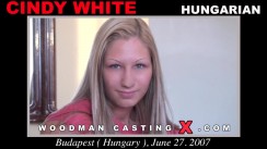 Casting of CINDY WHITE video