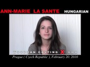 See the audition of Ann-marie La Sante