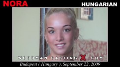 Casting of NORA video