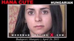 Casting of HANA CUTE video