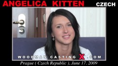 Casting of ANGELICA KITTEN video