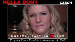 Access Nella Bony casting in streaming. A  girl, Nella Bony will have sex with Pierre Woodman. 