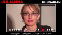 Check out this video of Julianna having an audition. Erotic meeting between Pierre Woodman and Julianna, a  girl. 