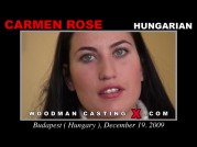 See the audition of Carmen Rose