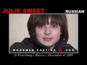 See the audition of Julie Sweet