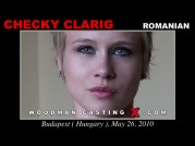 Casting of CHECKY CLARIG video