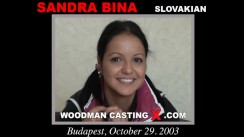 Casting of SANDRA BINA video