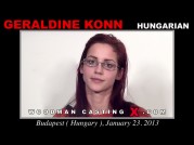 Casting of GERALDINE KONN video