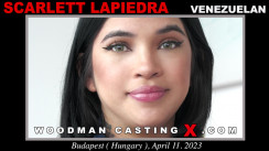 Download Scarlett Lapiedra casting video files. A  girl, Scarlett Lapiedra will have sex with Pierre Woodman. 